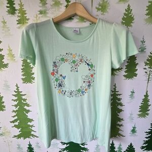 Mint Green Disney Graphic T-Shirt